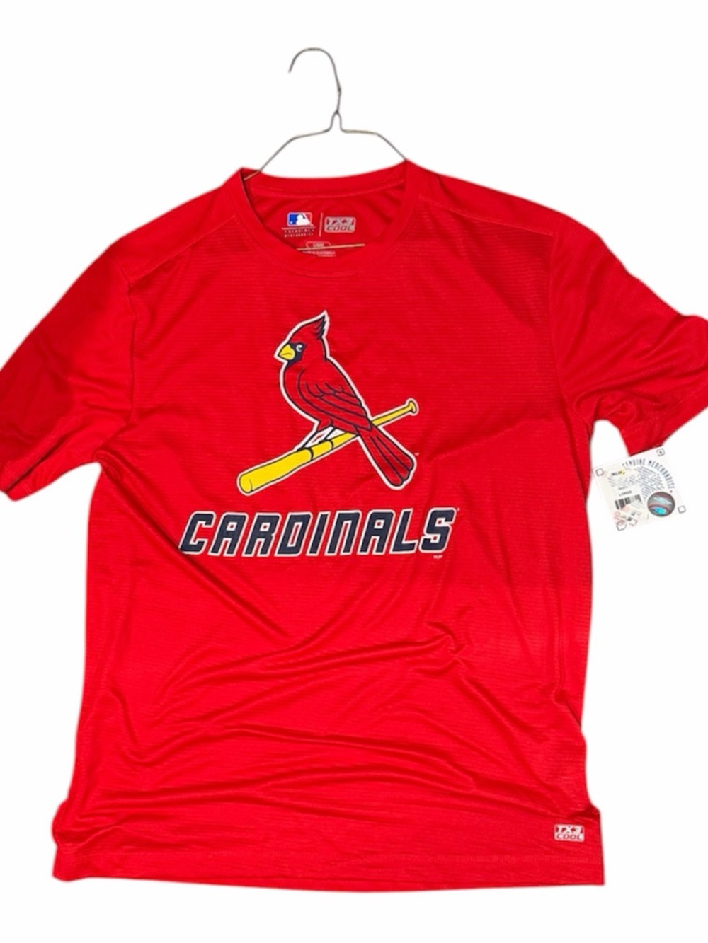 MLB St. Louis Cardinals Red Logo Tee